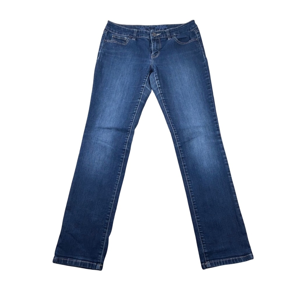 The Limited Denim Simply Straight 678 Jeans Womens 6 Regular Dark Wash Stretch‎